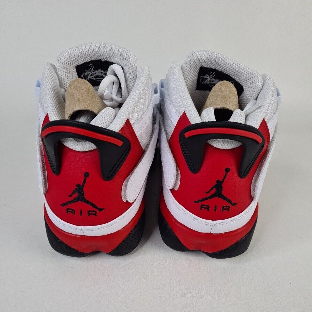 Nike Air Jordan 6 Rings Men Shoes Basketball White Leather - Picture 8 of 13